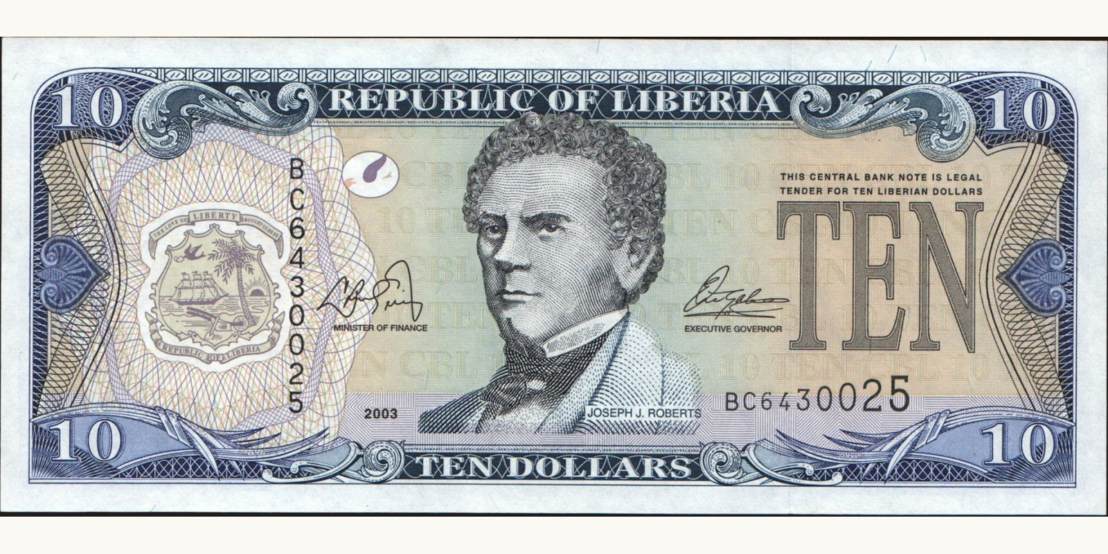 10 dollars 2003