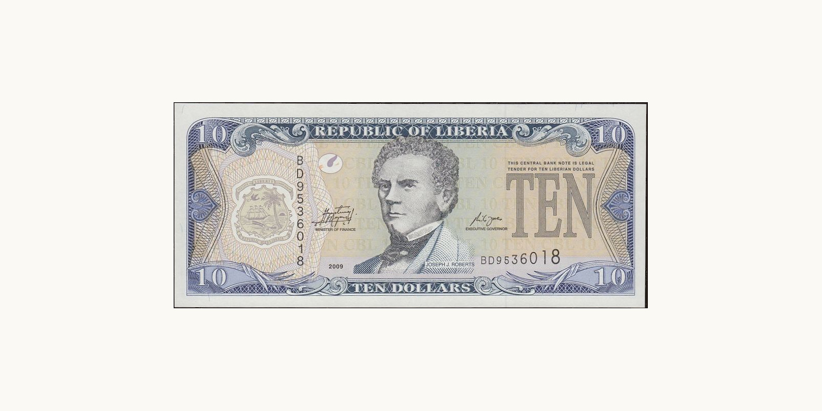 10 dollars 2009