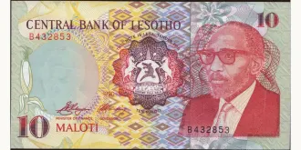 10 maloti 1990