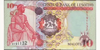 10 maloti 2000