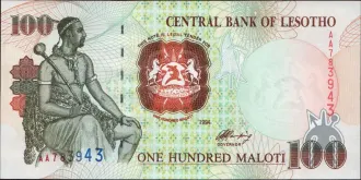 100 maloti 1994