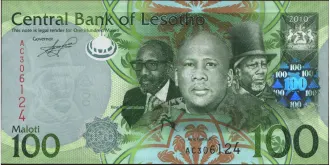 100 maloti 2010