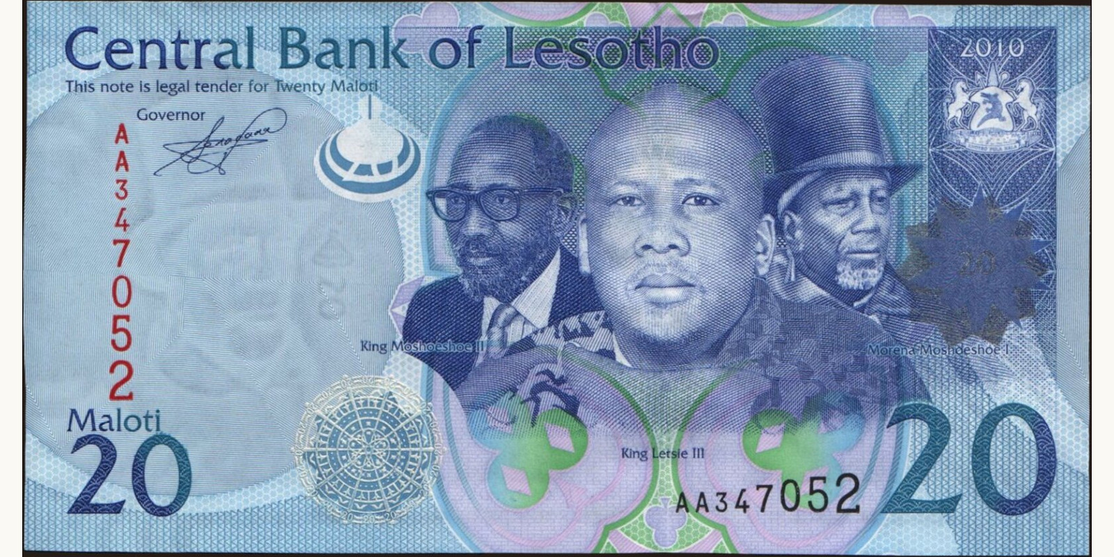 20 maloti 2010