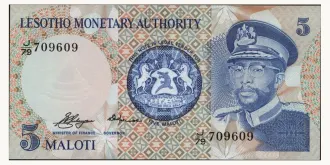 5 maloti 1979