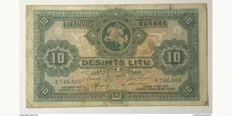10 litu 1927