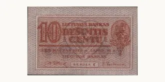 10 centu 1922