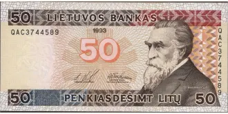 50 litu 1993