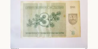 3 talonas 1991