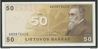 50 talonas 1991
