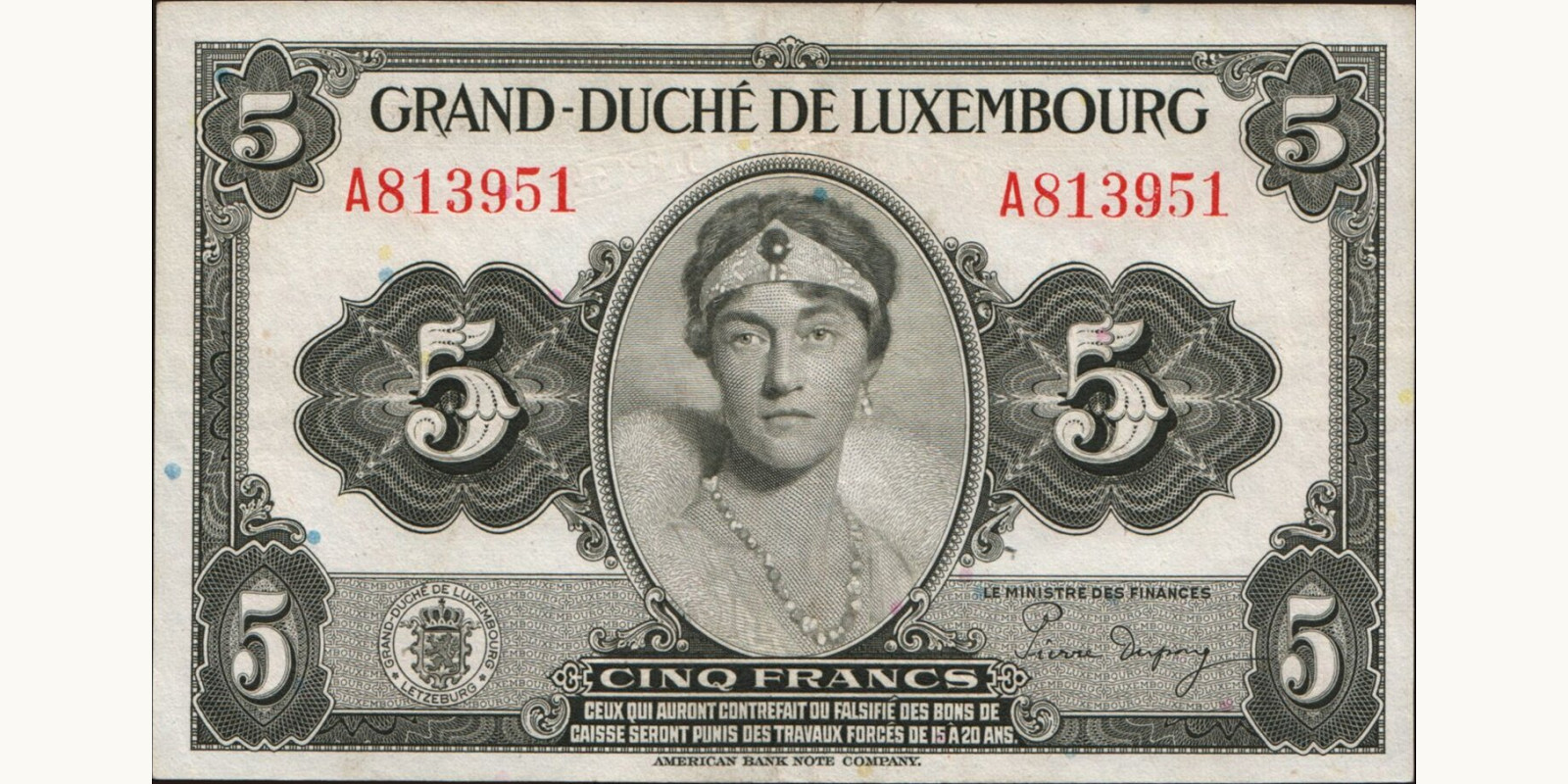 5 franc 1943