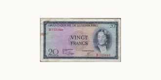 20 franc 1954