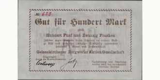 100 mark 1918