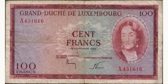100 franc 1963
