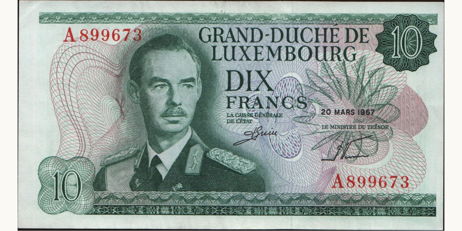 10 franc 1967