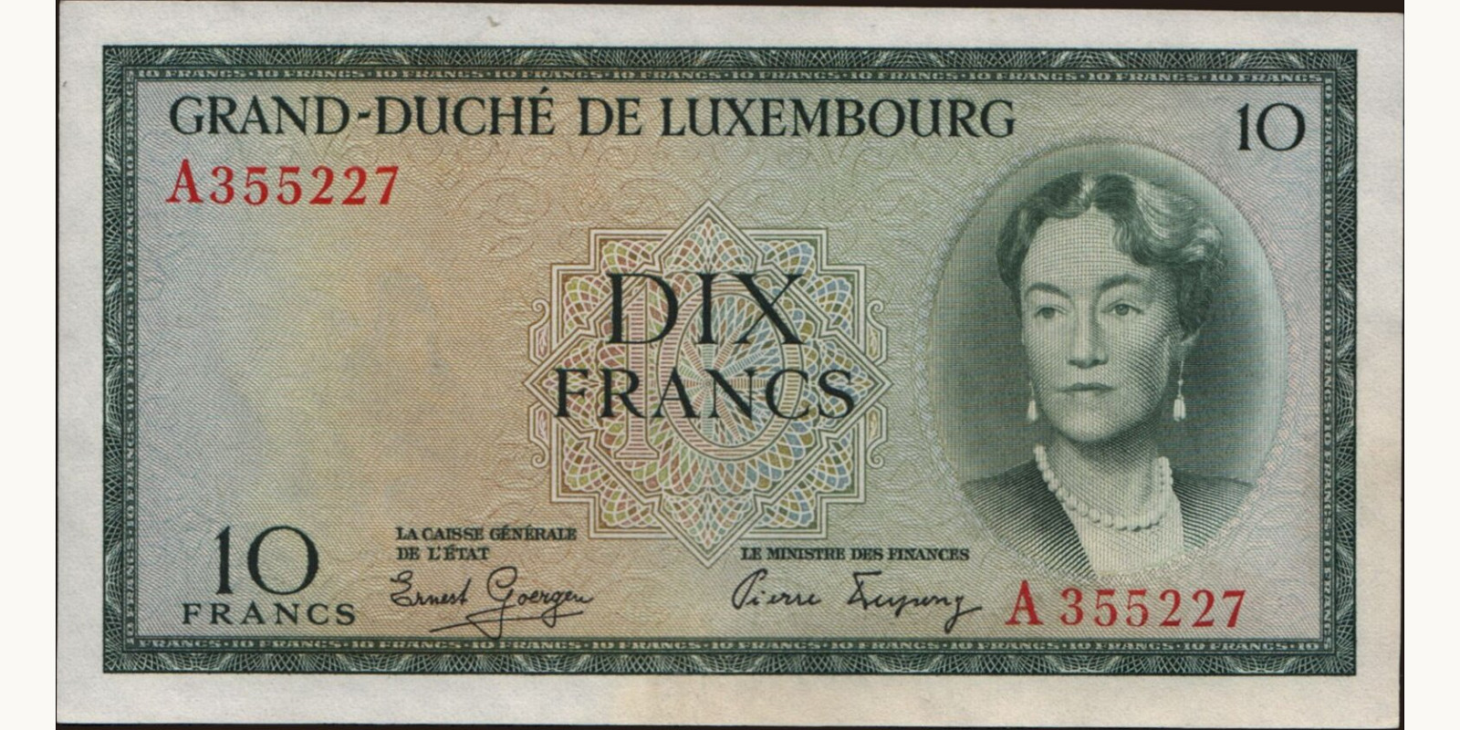 10 franc 1954