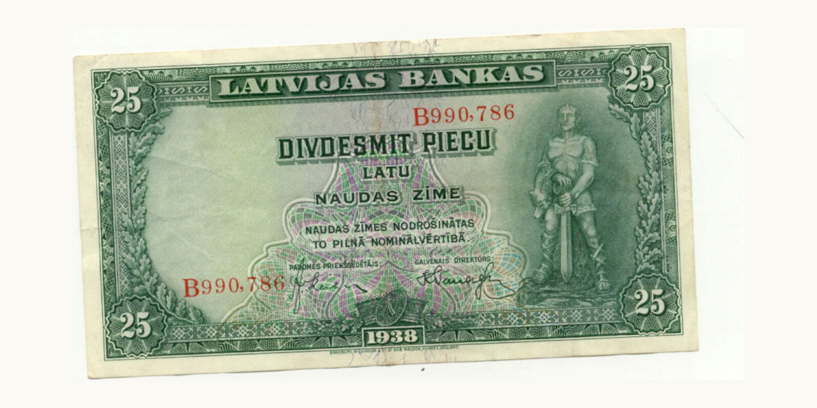 25 lati 1938