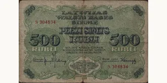 500 rubl 1920