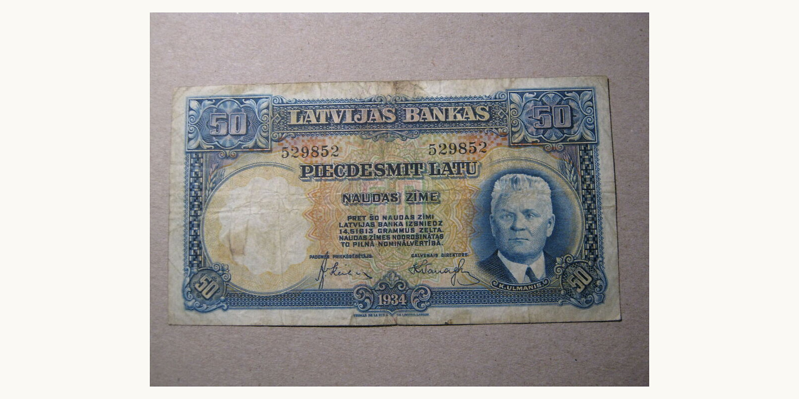 50 lati 1934
