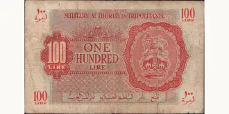 100 lira 1943