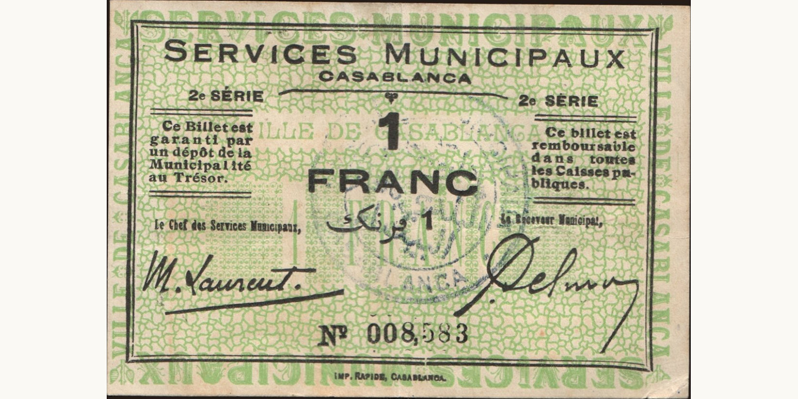 1 franc 1919