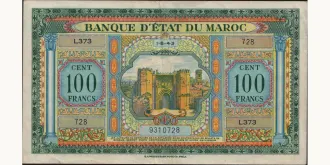 100 franc 1943