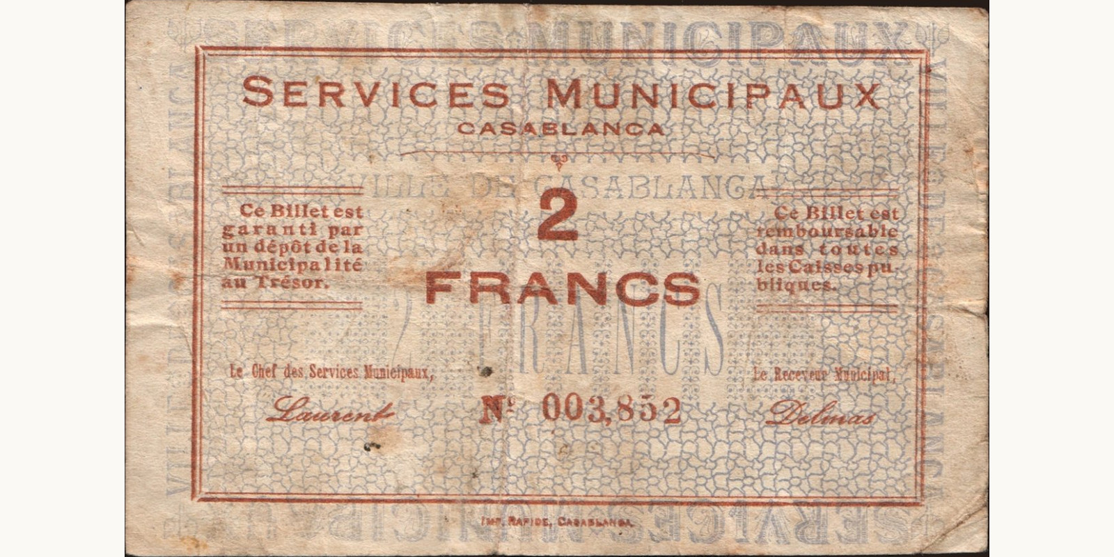 2 franc 1919