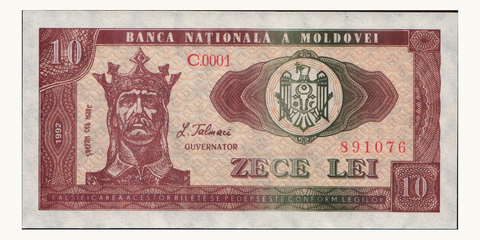 10 lei 1992