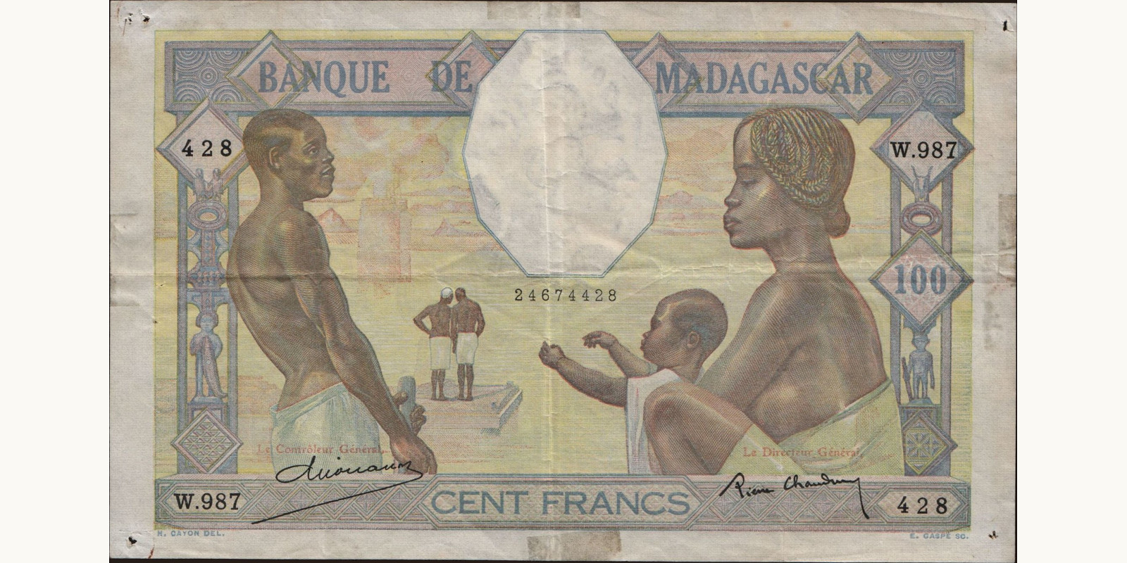 100 franc 1937