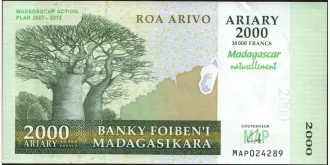 2007 ariary 2000