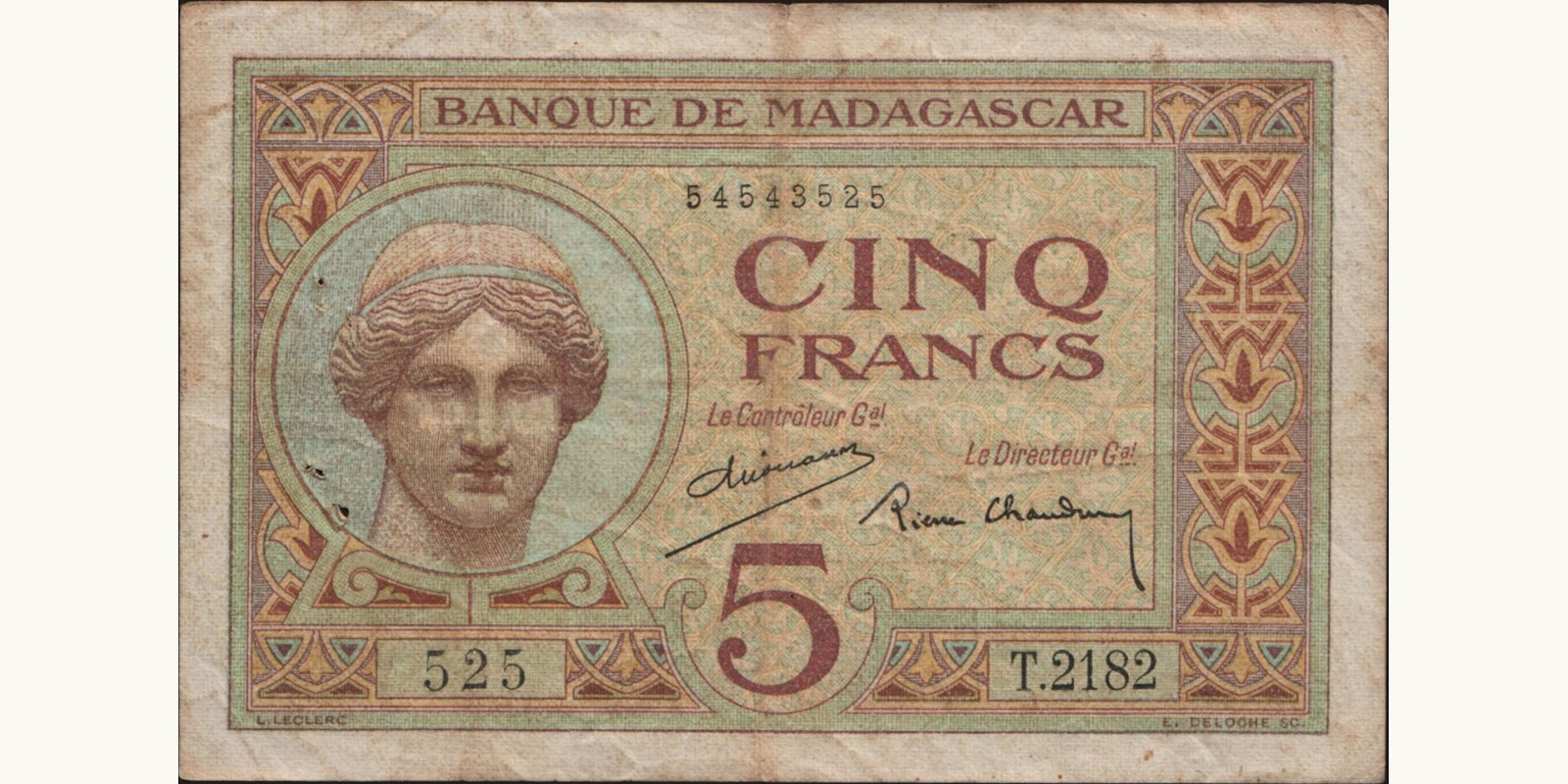 5 franc 1937