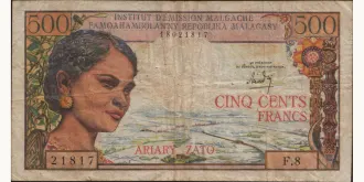 500 franc 1966
