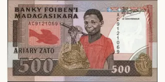 500 franc 1988
