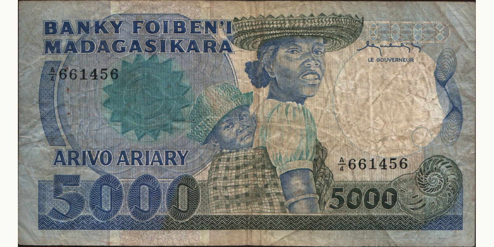 5000 franc 1983