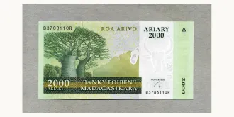 2000 ariary 2014