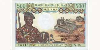 500 franc 1973