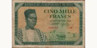 5000 franc 1960