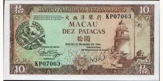 10 patacas 1988