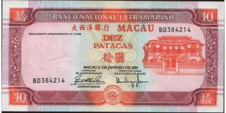 10 patacas 2001