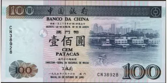 100 patacas 1995