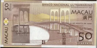 50 patacas 2009