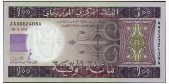 100 ouguiya 2011