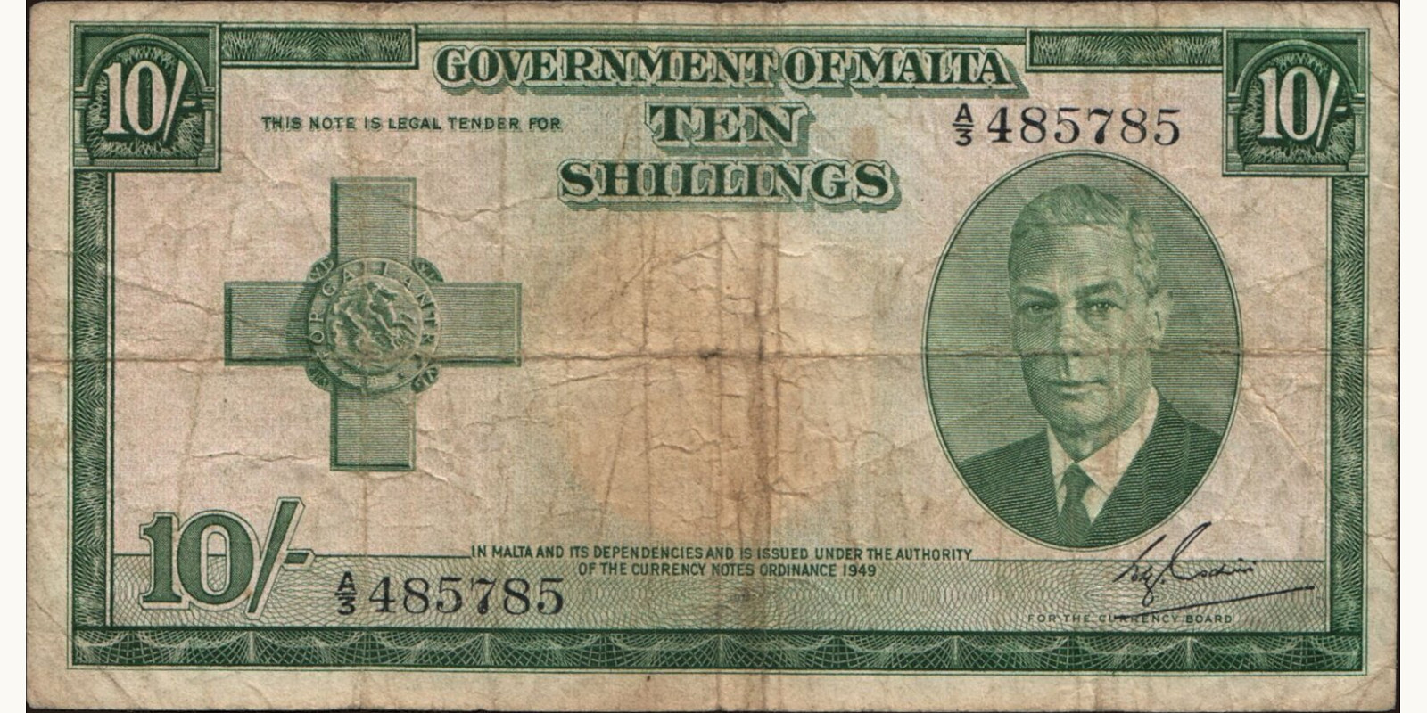10 shilling 1951