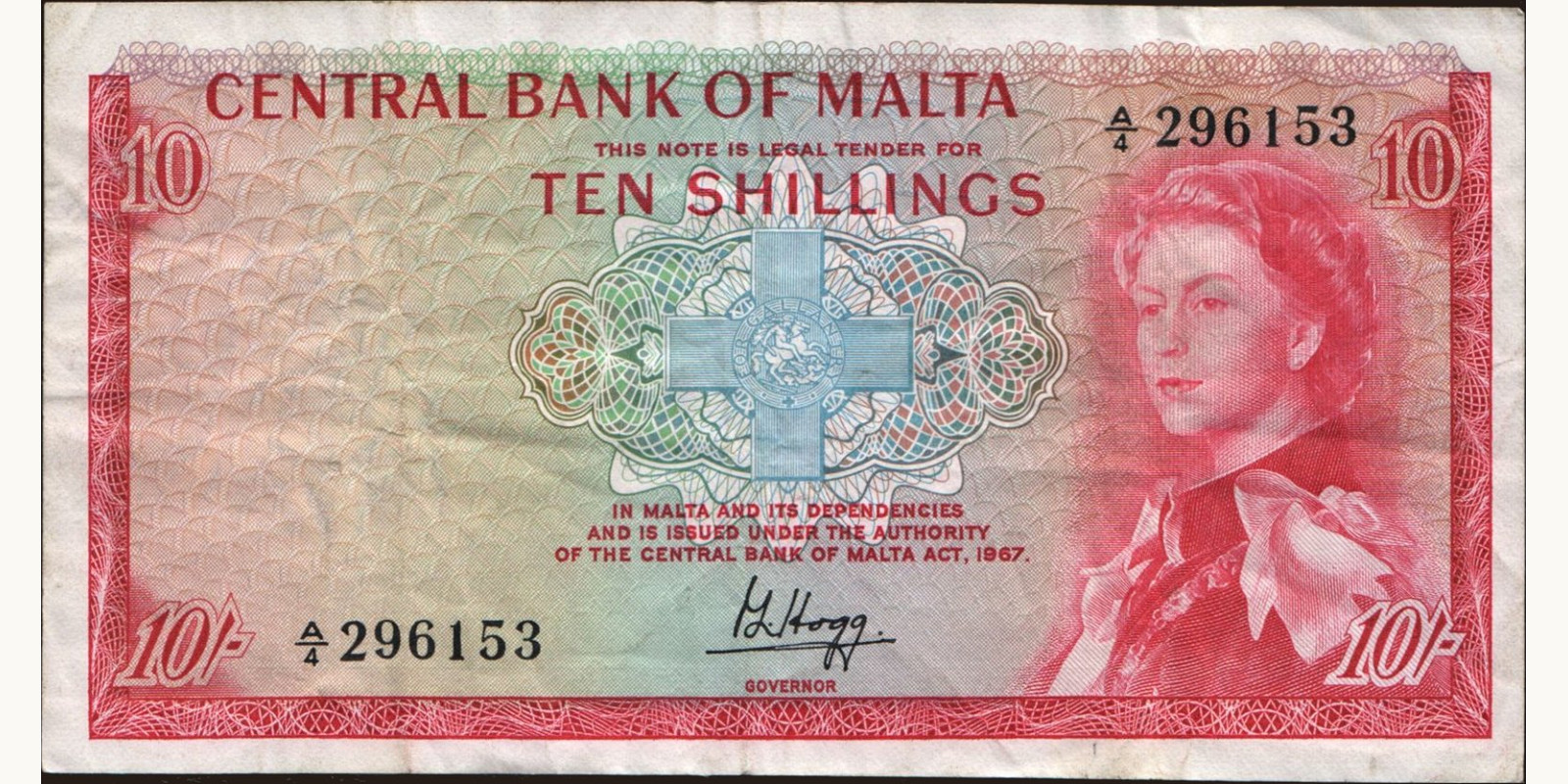 10 shilling 1967