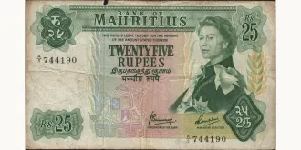 25 rupees 1967