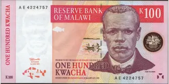 100 kwacha 1997
