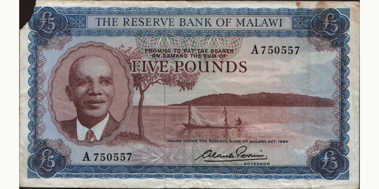 5 shillings 1964