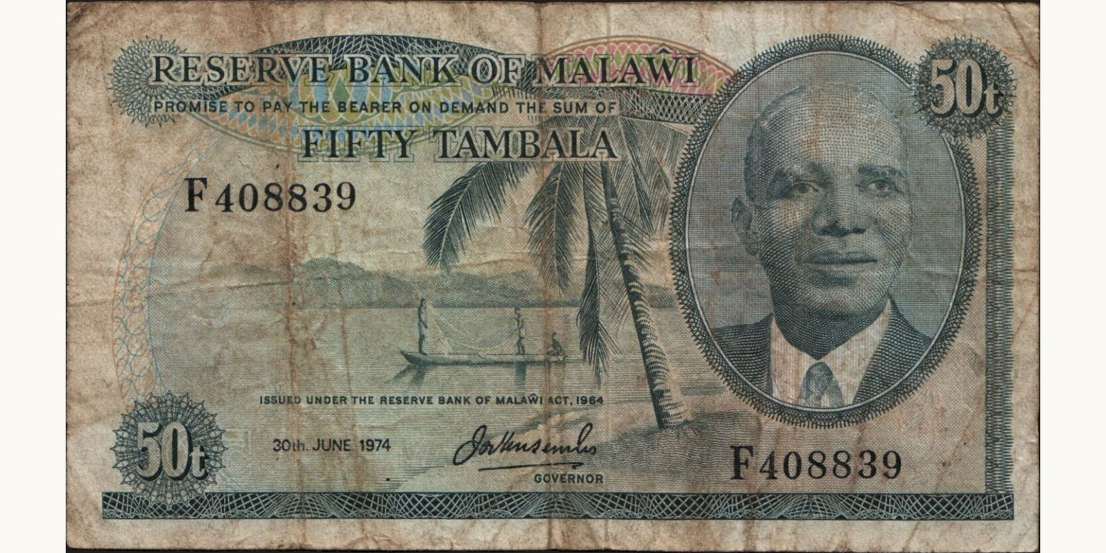 50 tambala 1974