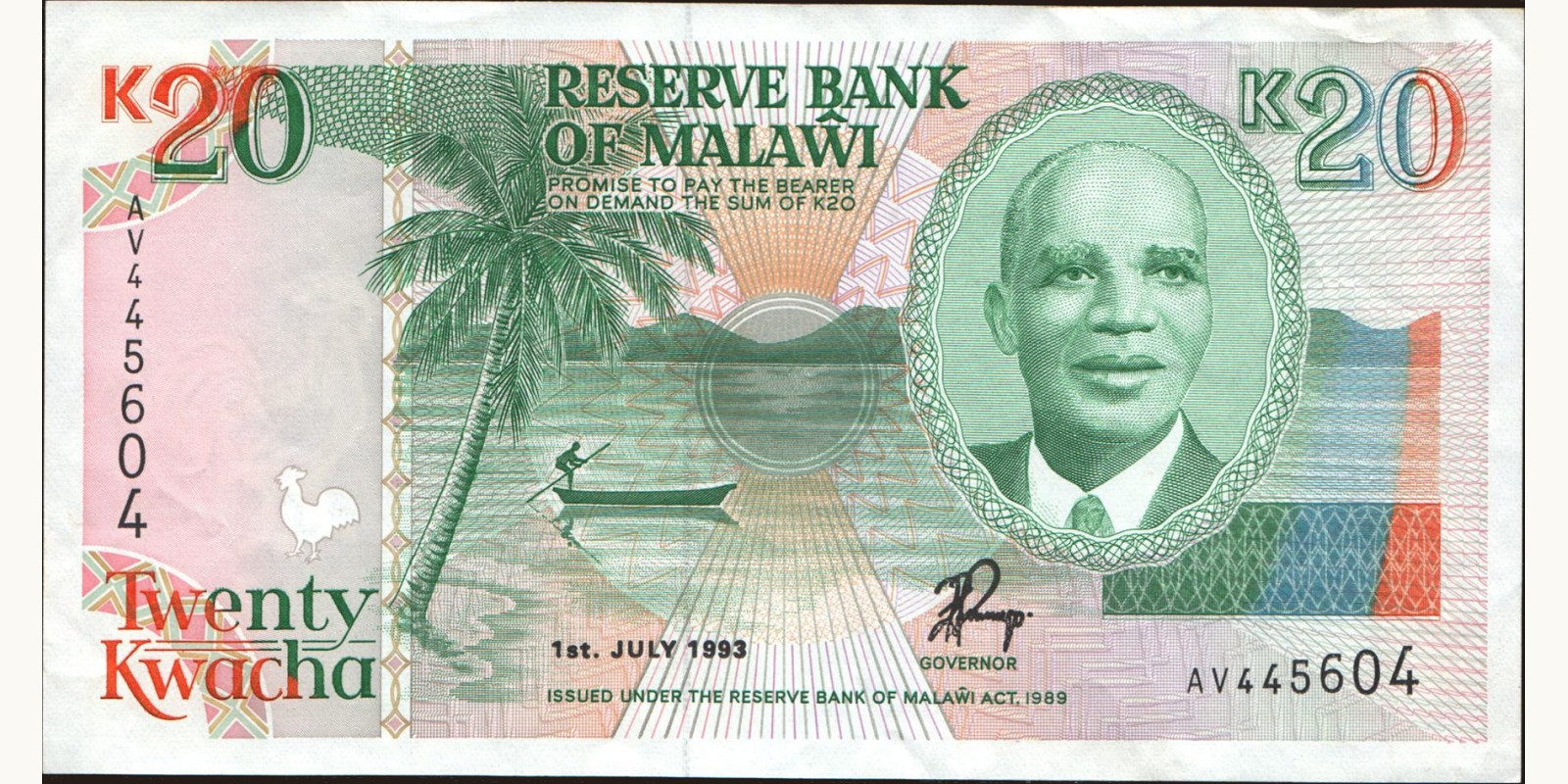 20 kwacha 1993