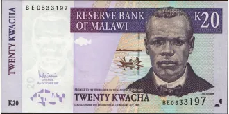 20 kwacha 2007