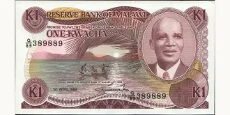 1 kwacha 1988